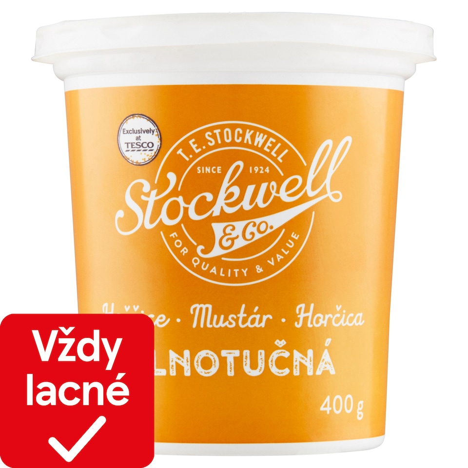Stockwell & Co. Full Fat Mustard 400 g