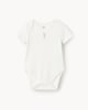 image 3 of F&F Baby 10-Pack Pure Cotton Animal Bodysuits in White