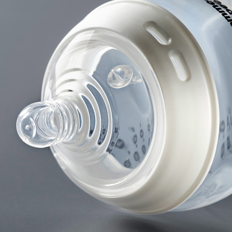 image 1 of Tommee Tippee Natural Start Baby Bottle Teats Medium Flow 3m+ 2 Pack