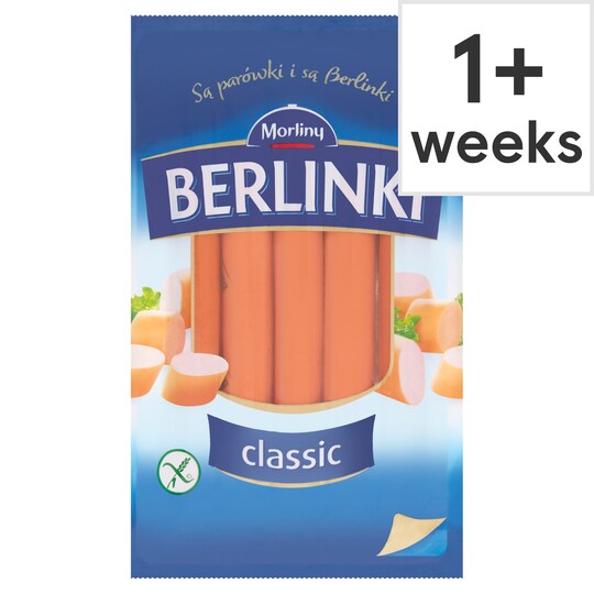Morliny Berlinki Classic Hot Dog 250G Tesco Groceries