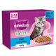 image 1 of Whiskas Kitten Cat Food Pouches Fish Favourites in Jelly 12x85g