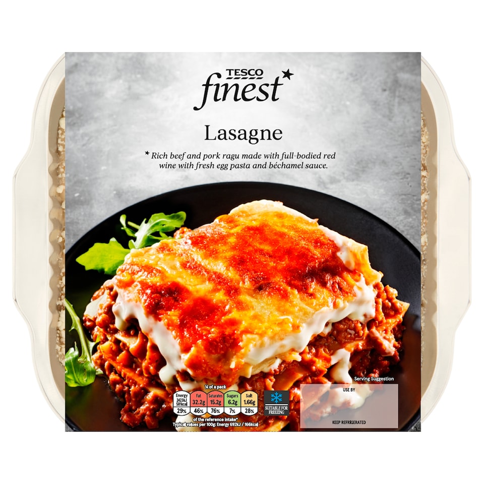 Tesco Finest Lasagne 1.4Kg