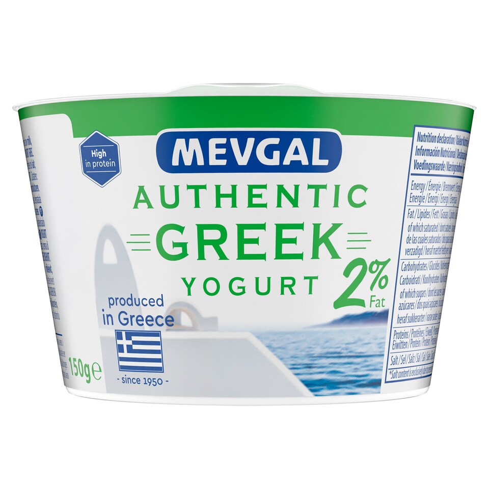 Mevgal Authentic Greek yogurt 2% Fat 150g