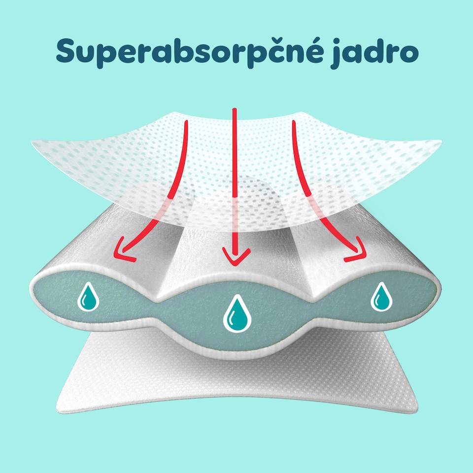 obrázok 1 z Pampers Premium Care Plienkové Nohavičky Veľkosť 6, 31 Plienok, 13kg-19kg