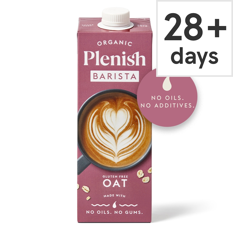 image 1 of Plenish Organic Barista Gluten Free Oat Drink 1L
