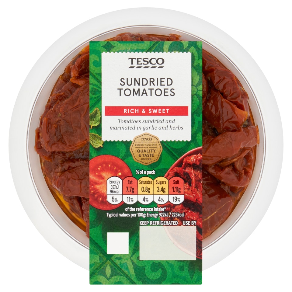 Tesco Sundried Tomatoes 170g