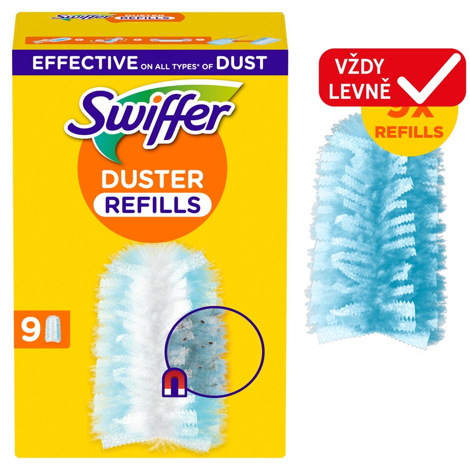 Swiffer Duster Náhradní Prachovky 9x