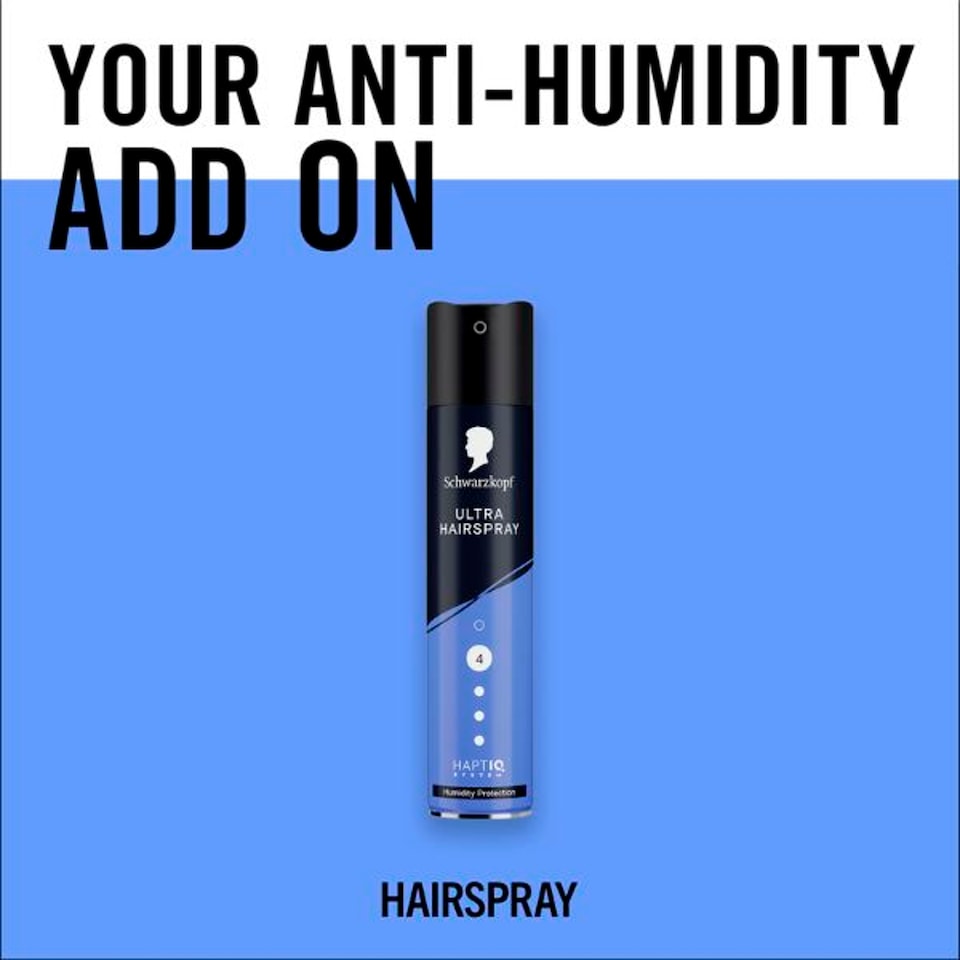 image 1 of Schwarzkopf Ultra Hairspray Humidity Protection 250ml