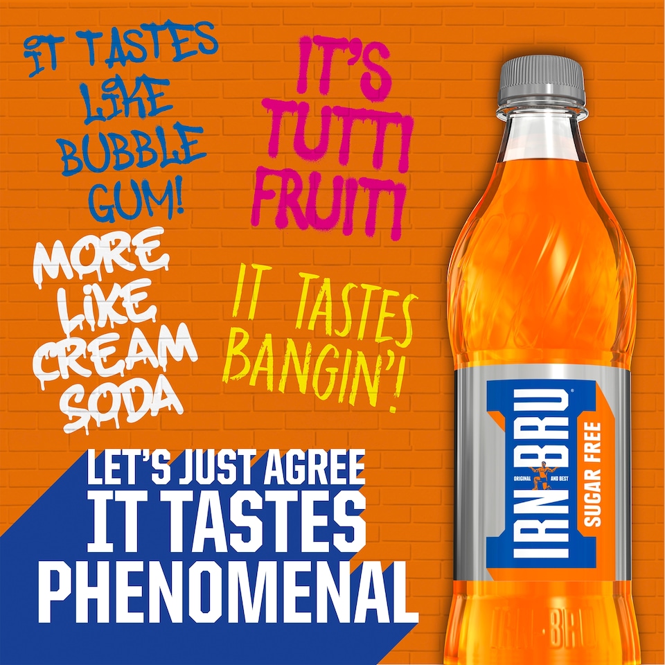 image 1 of Irn-Bru Sugar Free 500ml