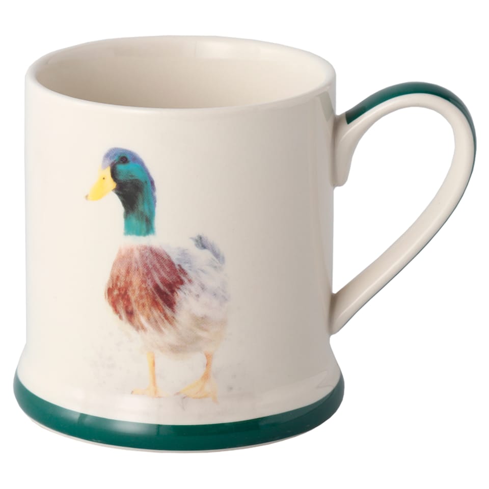 Tesco Duck tankard mug