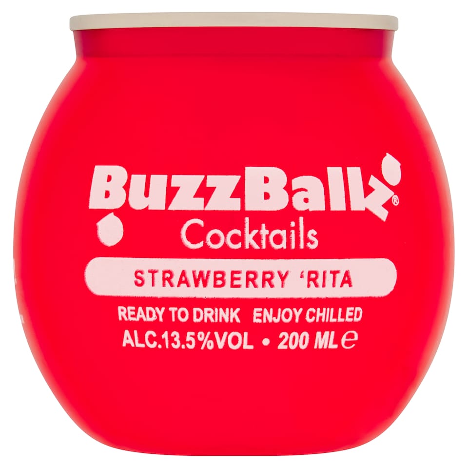 BuzzBallz Strawberry Rita 200ml