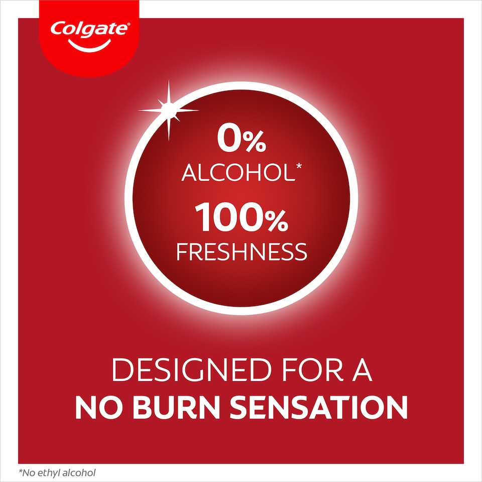 image 1 of Colgate Max White Expert Whitening Mouthwash Alcohol Free 500ml