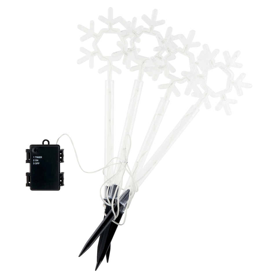 obrázok 1 z Snow Meister SM2761 40 LED svietidiel na batérie sada 4 ks