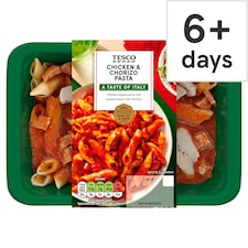 Tesco Chicken & Chorizo Pasta 400G