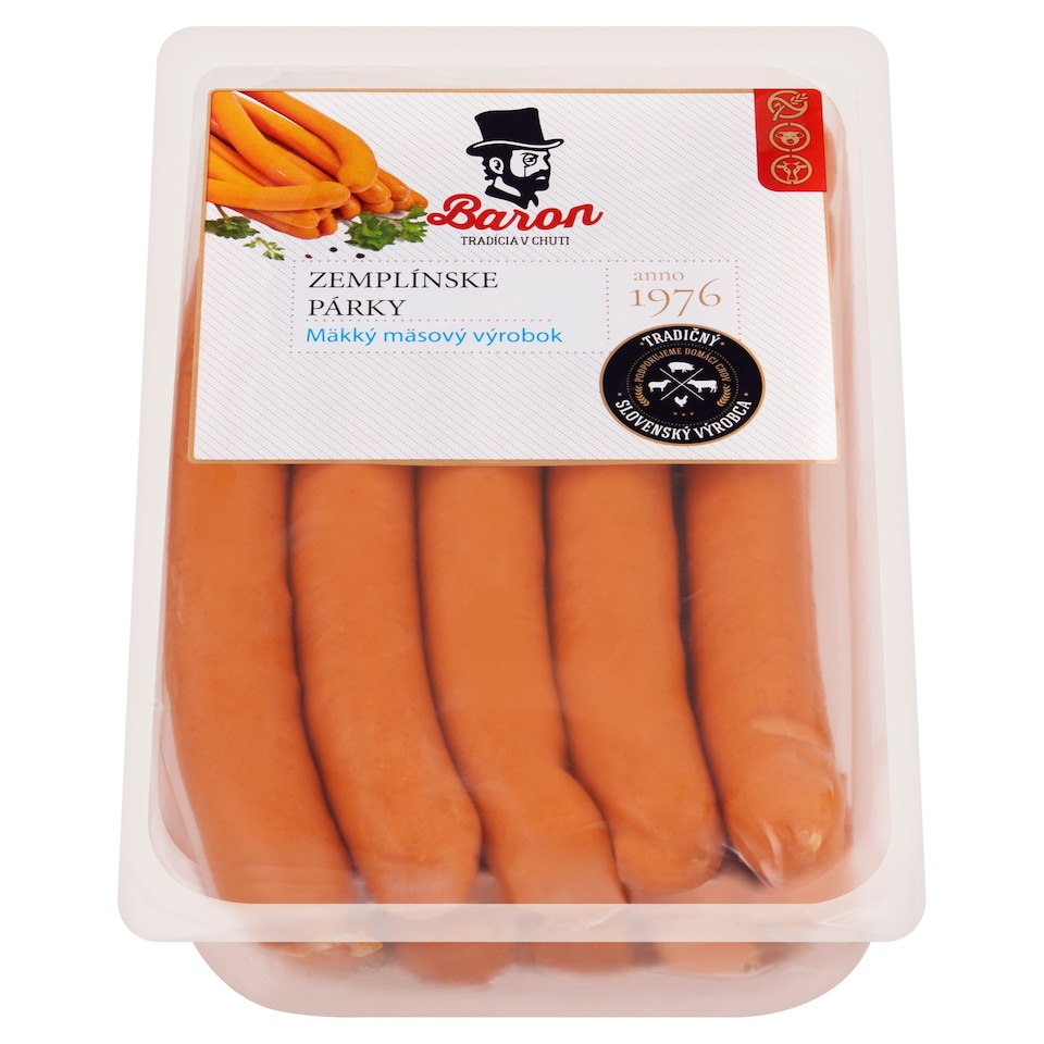 obrázok 1 z Baron Zemplínske párky 500 g