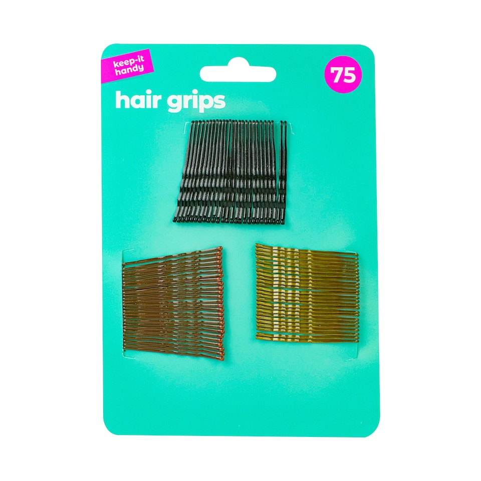 Keep It Handy Hair Grips 75 Pack Assortment