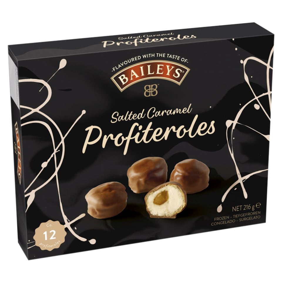 Baileys fagyasztott sós karamellás profiterol 216 g