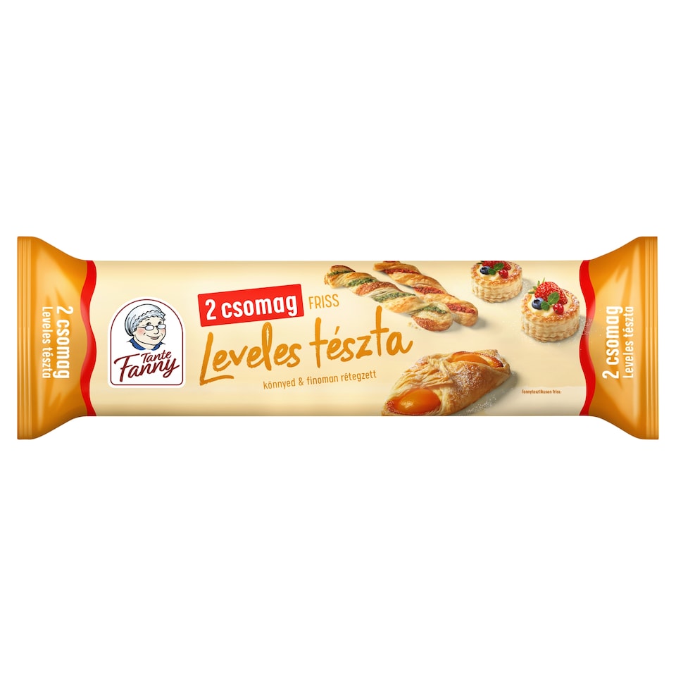 Tante Fanny Fresh Puff Pastry 2 x 300 g (600 g)