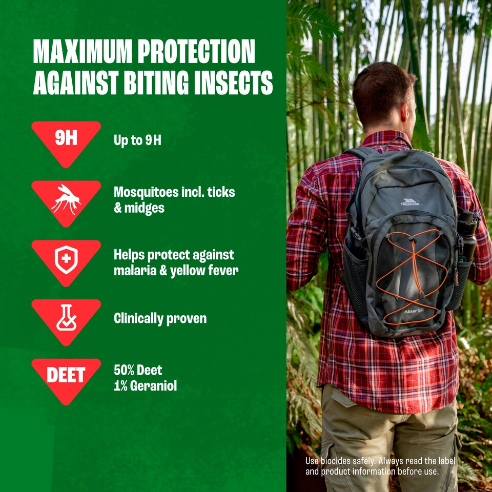 image 1 of Jungle Formula Insect Repellent Max Pump 90 Ml