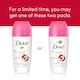 image 2 of Dove Women Go Fresh Pomegranate 72h Advanced Care Roll-On Antiperspirant Deodorant 50ml