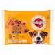 image 2 of Pedigree Mixed Selection Complete Wet Food for Adult Dogs in Sauce 4 x 100 g (400 g)