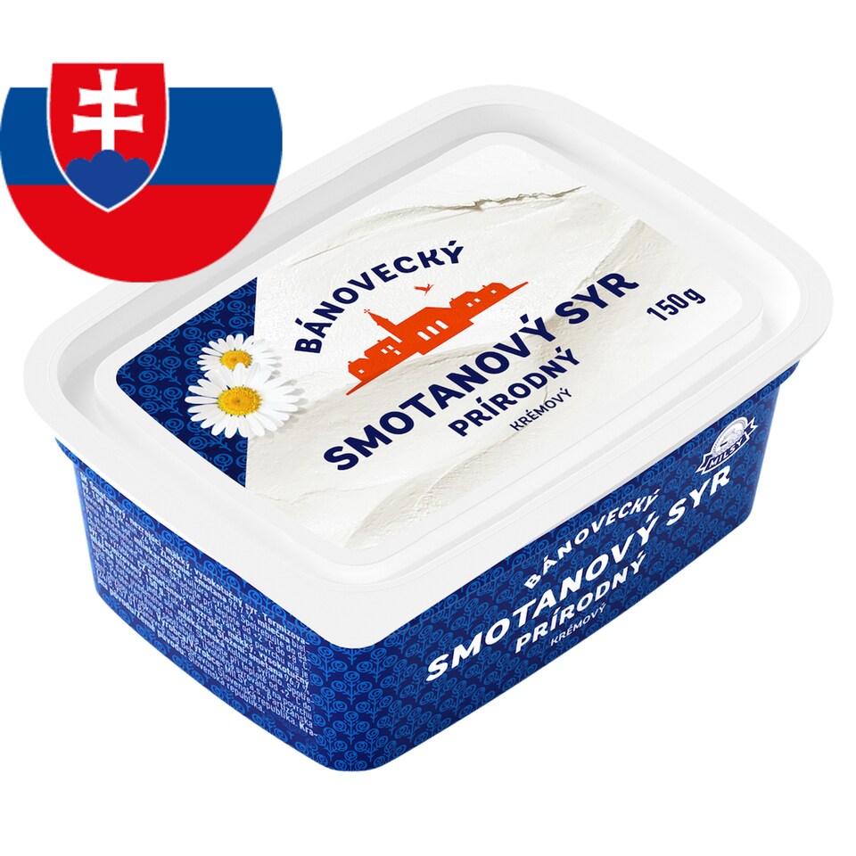 Milsy Bánovecký smotanový syr prírodný krémový 150 g