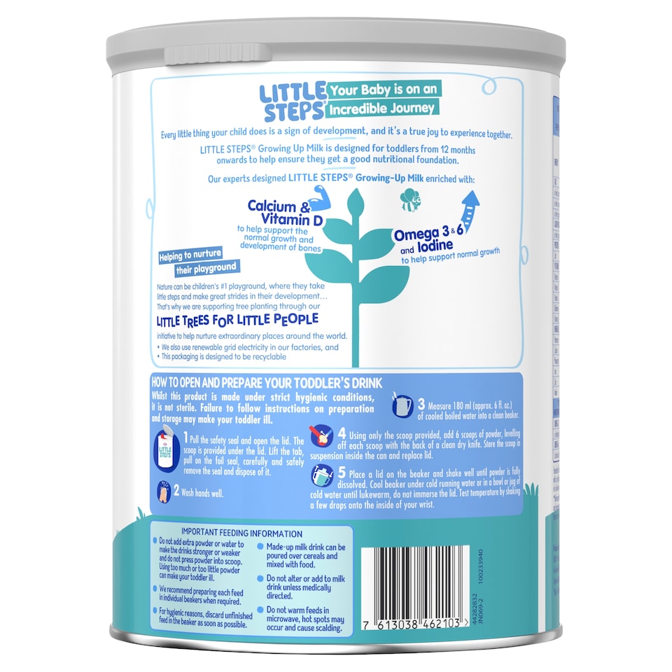 image 1 of Little Steps Toddler Milk Formula Powder 1-3 years 800g