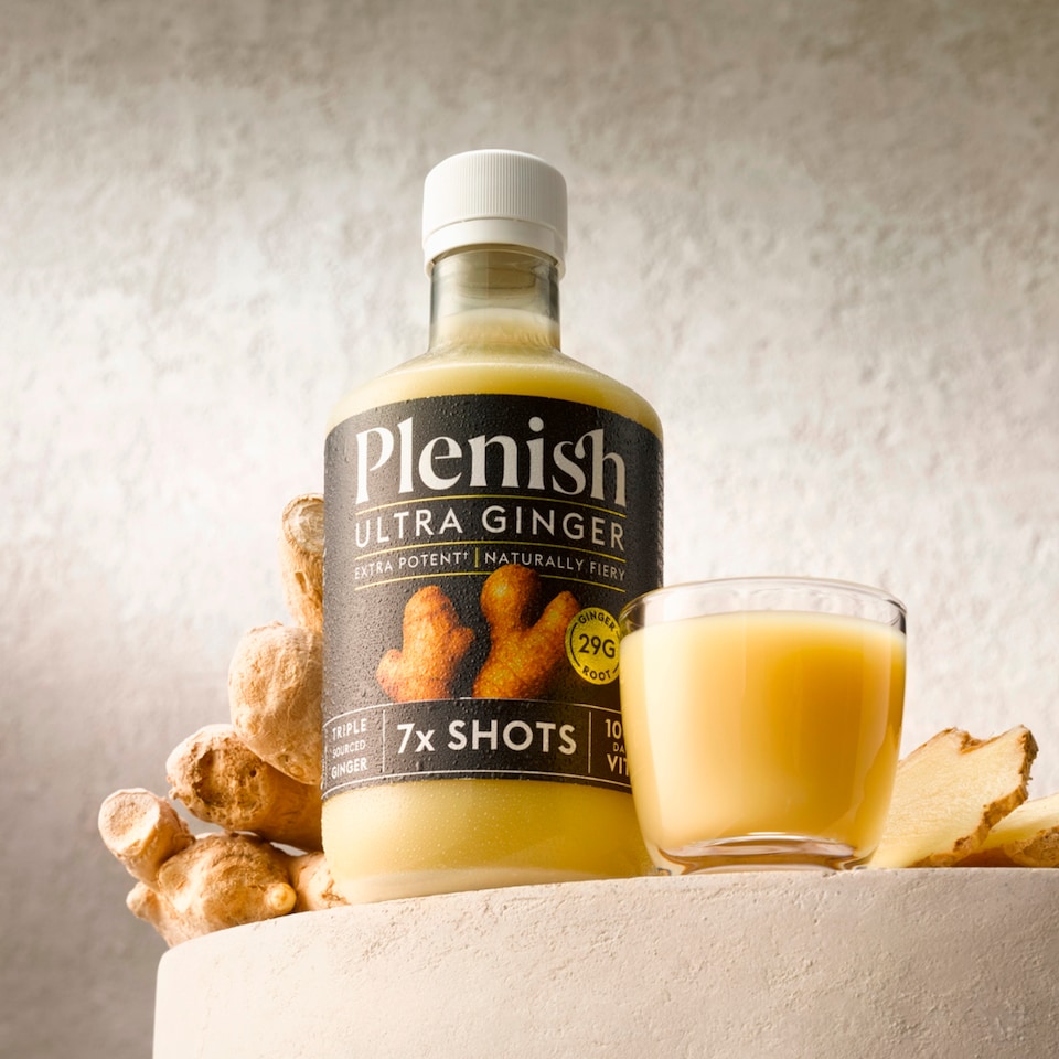 image 1 of PLENISH SHOTS ULTRA GINGER 420ML