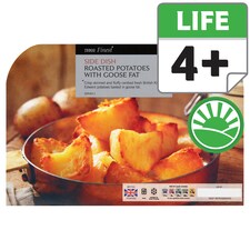Tesco Finest* Roast Potatoes With Goose Fat 450G