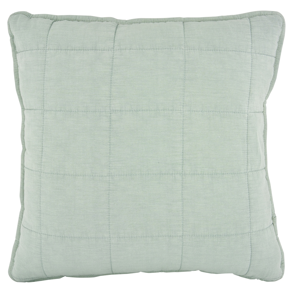 F&F Home Washed Duck Egg Cushion 45x45cm