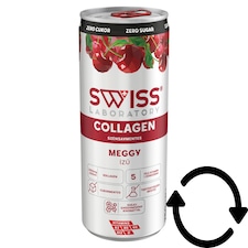 Swiss Laboratory Collagen Cherry-Flavoured, Non-Carbonated and Non-Alcoholic Vitamin Drink 250 ml