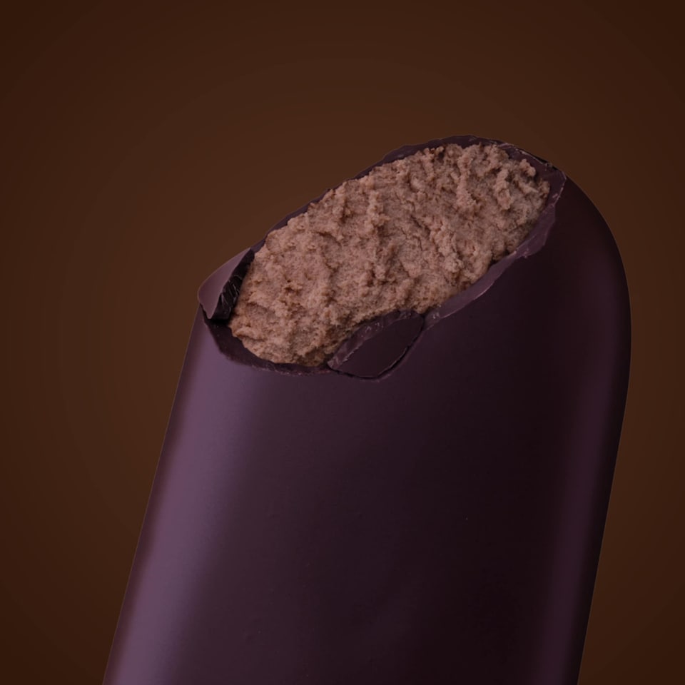 image 1 of MAGNUM INTENSE DARK CHOCOLATE ICE CREAM STICKS 3 X100ML