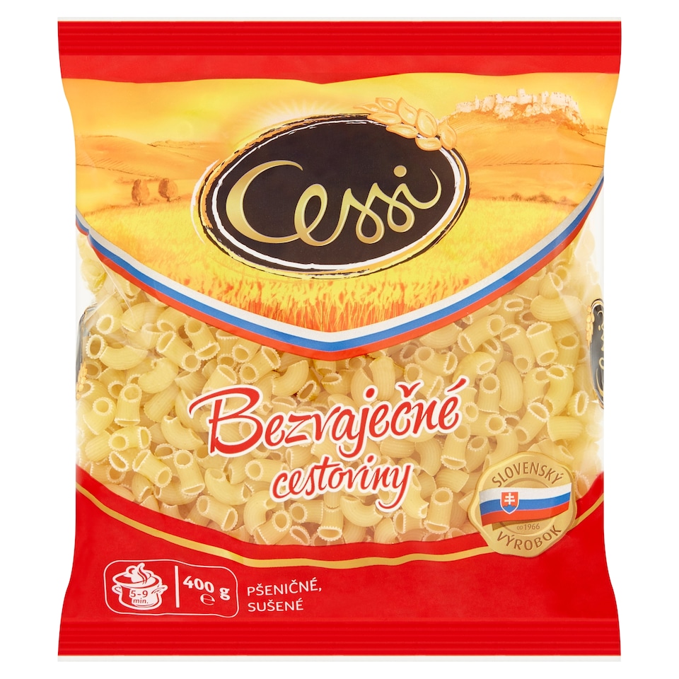 Cessi Egg-Free Pasta Wheat, Dried Elbows 400 g