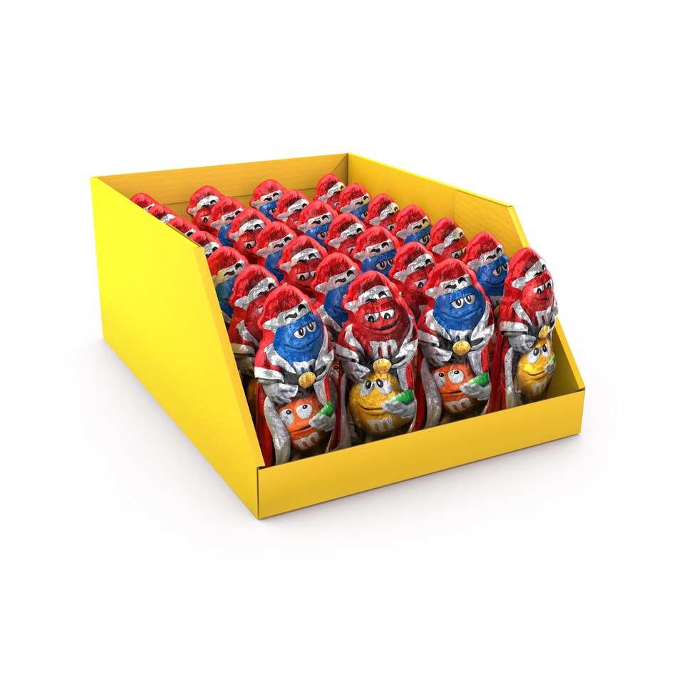 image 1 of M&M’s Santa Milk Chocolate 100g