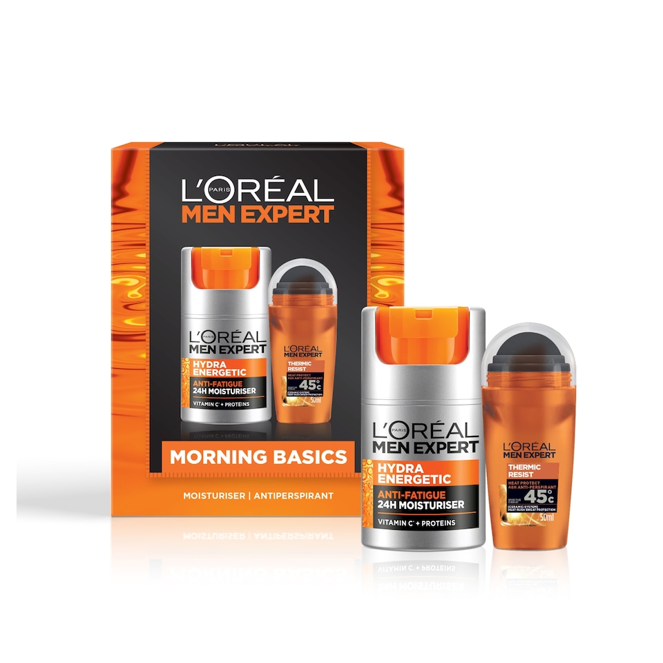 image 1 of L'Oreal Men Expert Morning Basics Gift Set