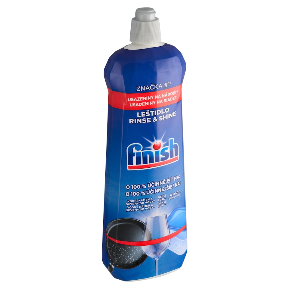 Obrázek 1 pro produkt Finish Rinse & Shine leštidlo 800ml