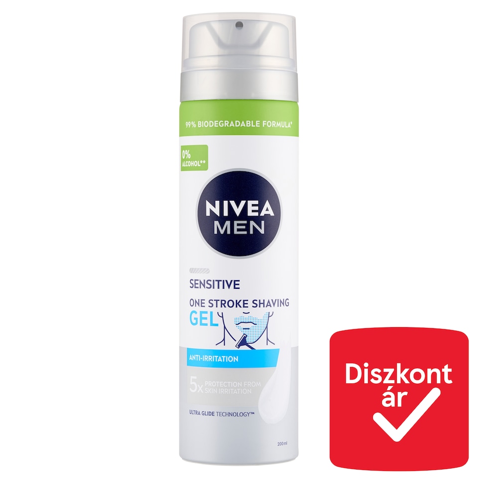 image 1 of NIVEA MEN Sensitive 3-Day Beard Shaving Gel 200 ml