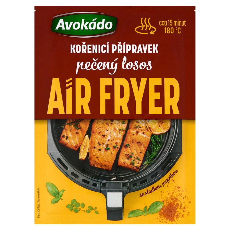 Obrázek 1 pro produkt Avokádo Air Fryer kořenicí přípravek pečený losos 30g