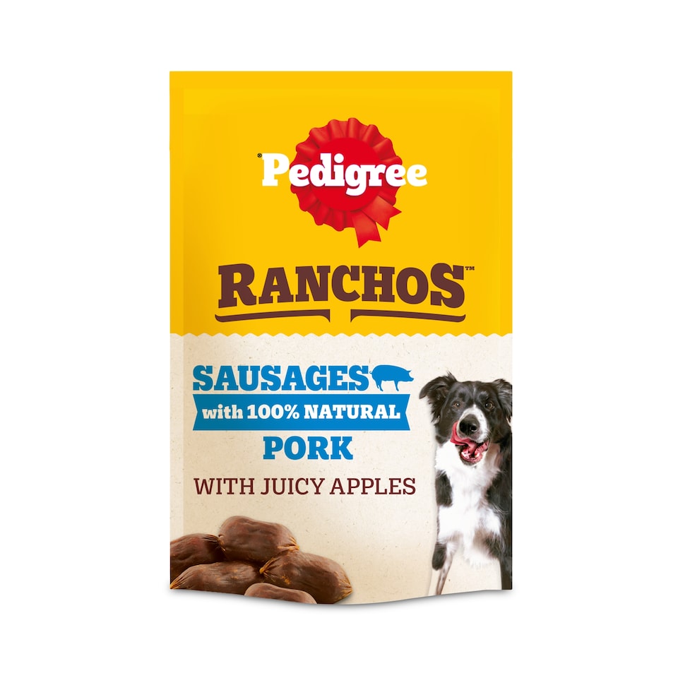 image 1 of PEDIGREE Ranchos Sausages  Dog Treats 60g