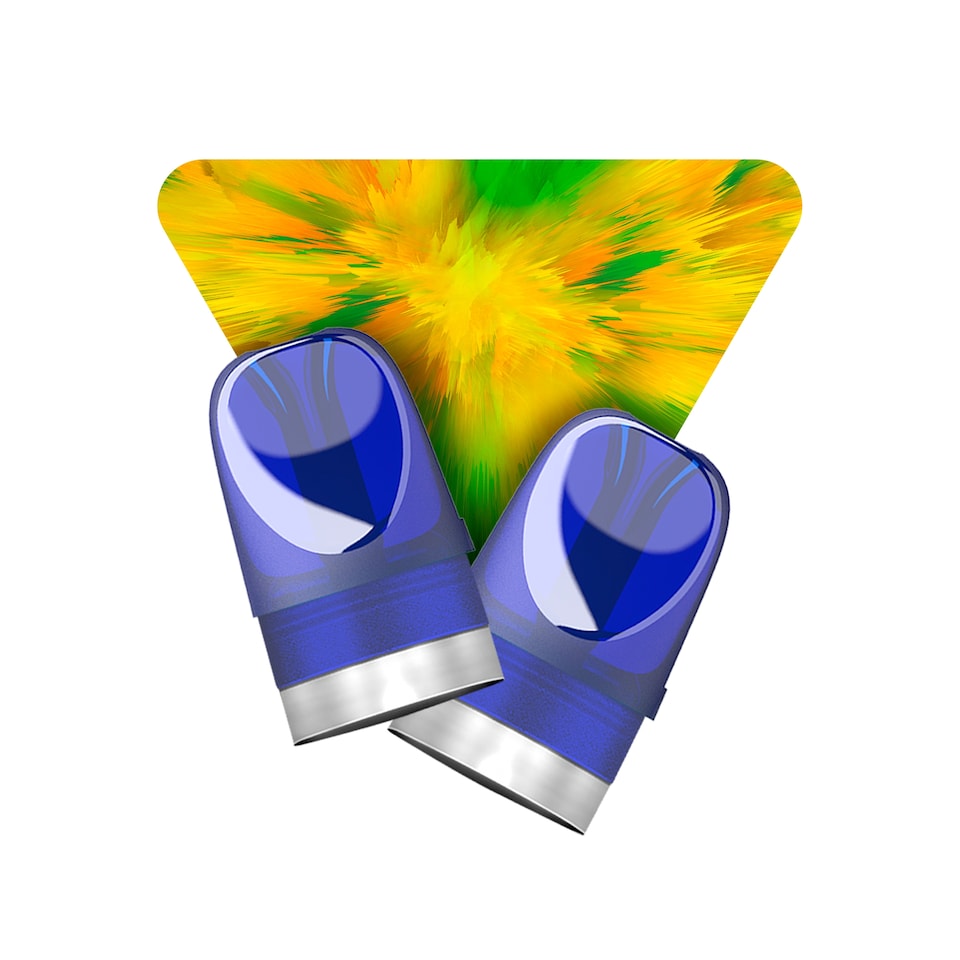 image 1 of blu bar pod Pineapple 20mg/ml 2x 2ml