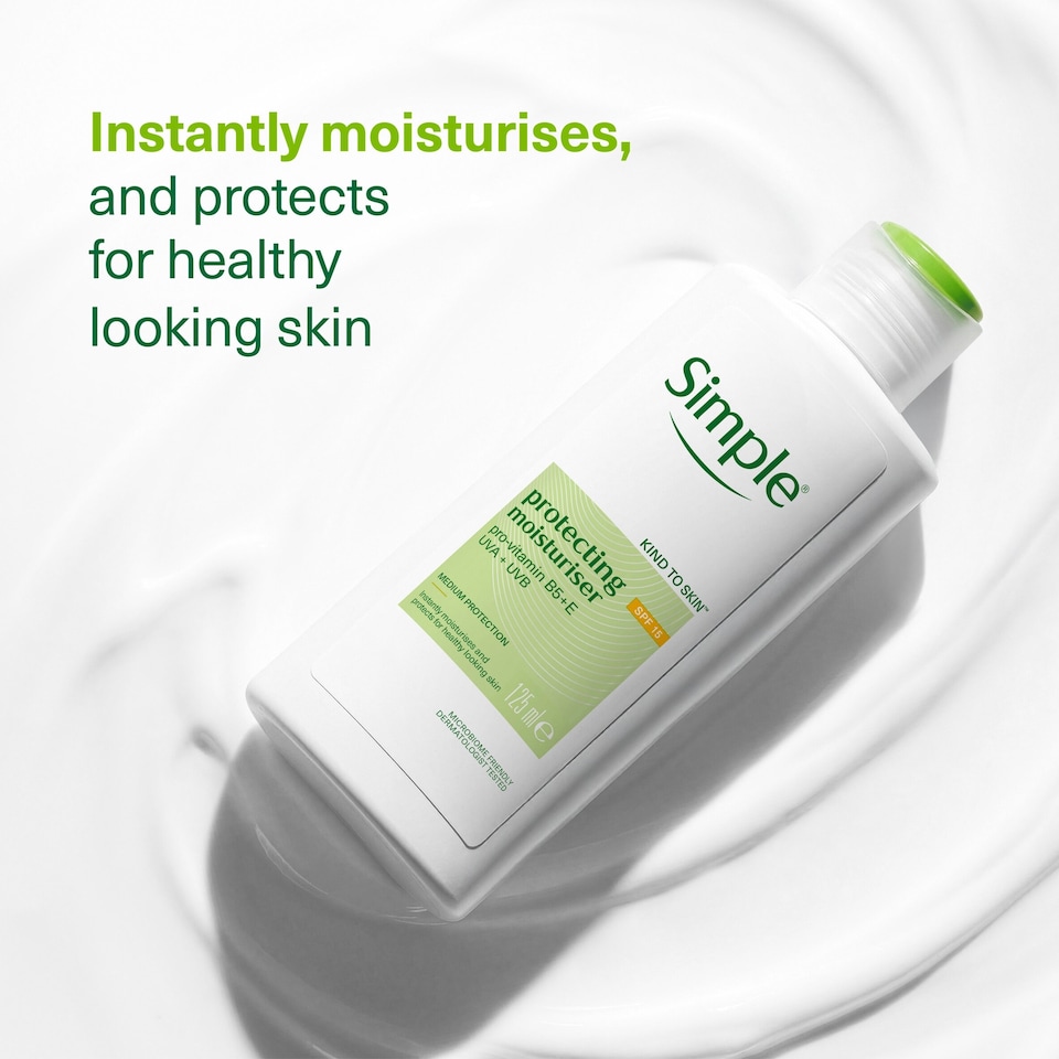 image 1 of Simple Kind To Skin Protecting Light Moisturiser Spf 15 125Ml