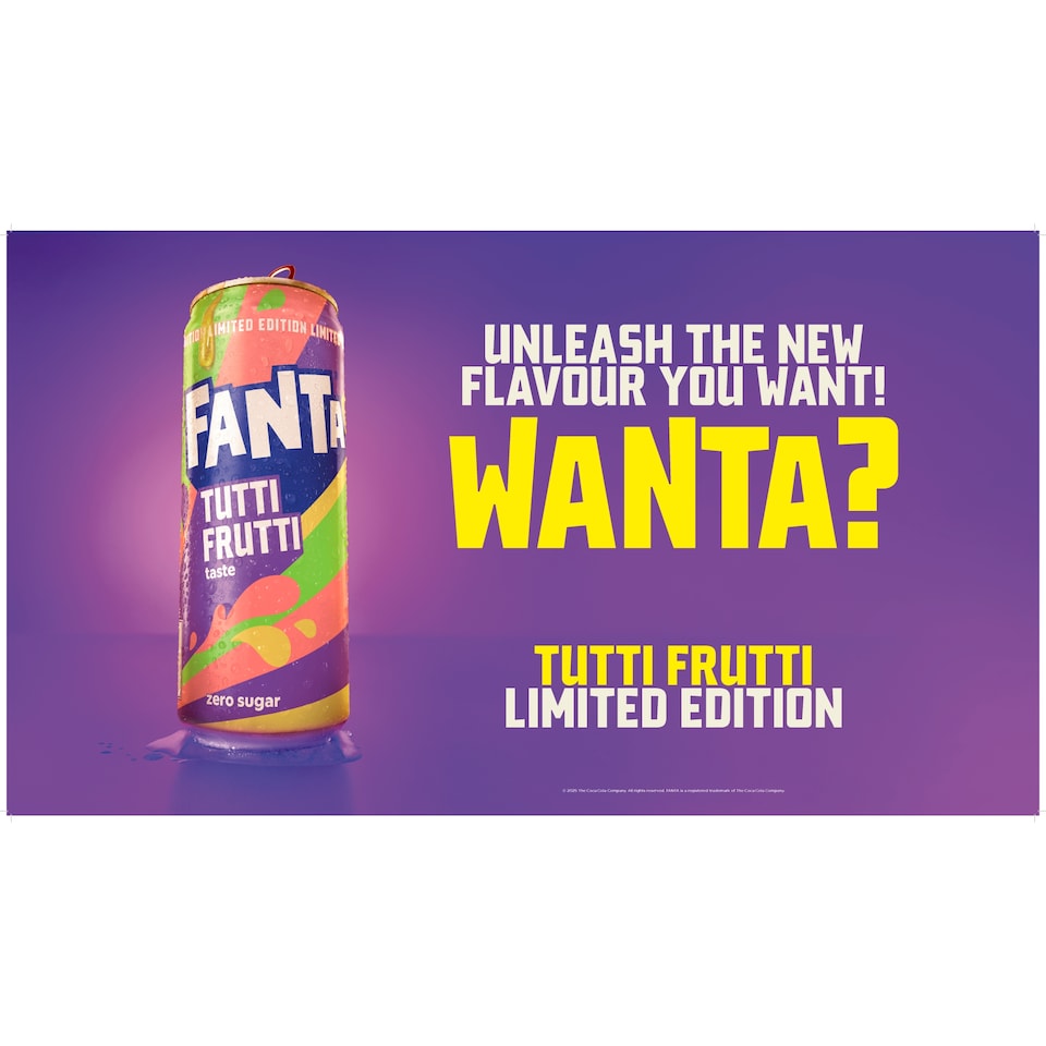 image 1 of Fanta Zero Tutti Frutti 250ml