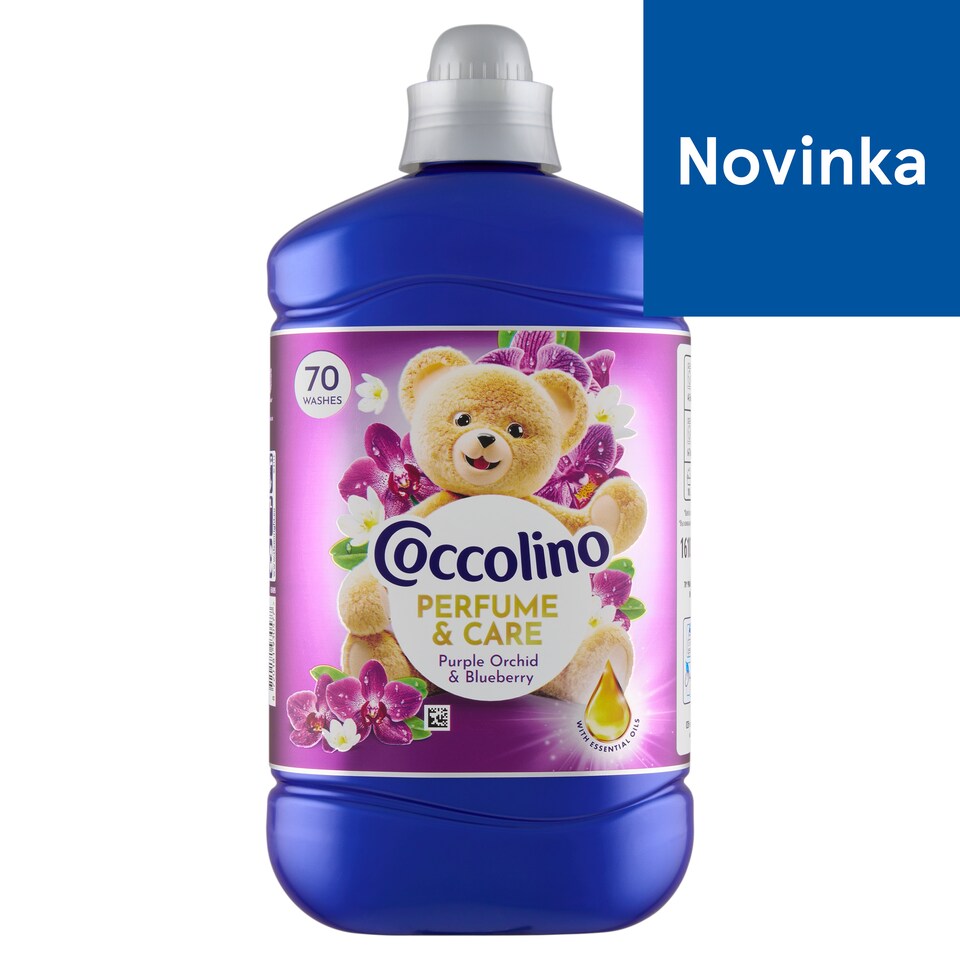 image 1 of Coccolino Perfume & Care Purple Orchid & Blueberry Concentrated Fabric Softener 70 Washes 1610 ml