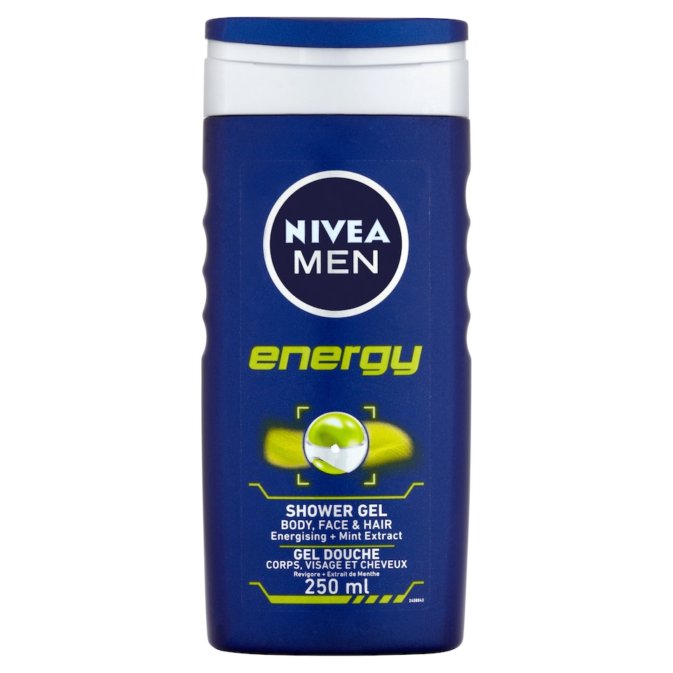 image 1 of NIVEA MEN Energy Mint Extract Shower Gel 250ml