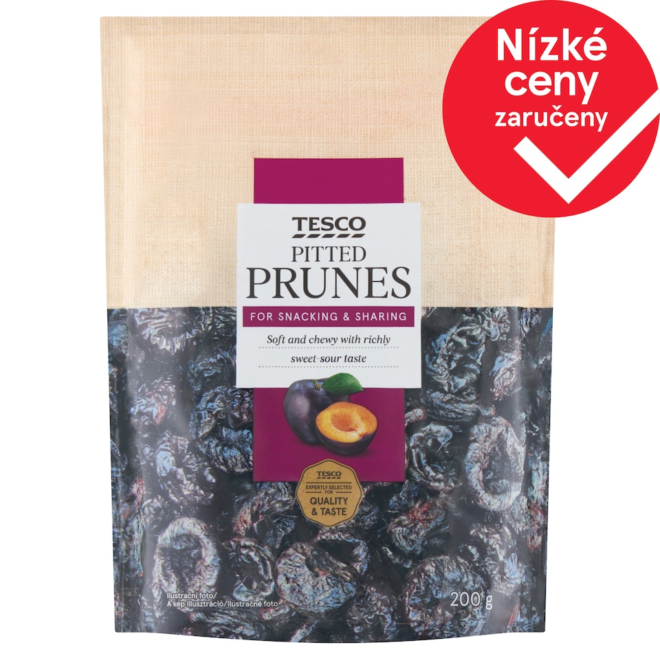 Tesco Švestky vypeckované 200g
