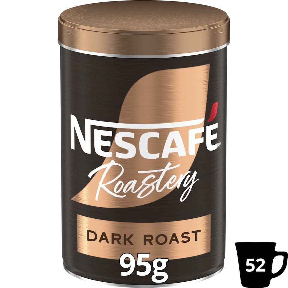 Nescafe Gold Blend Roastery Collection Dark Roast Instant Coffee 95g