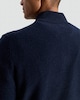 image 3 of F&F Lambswool Knitted Half Zip Jumper in Navy