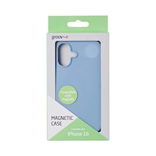 GROOV-E IPHONE 16 BLUE MAGNETIC CASE