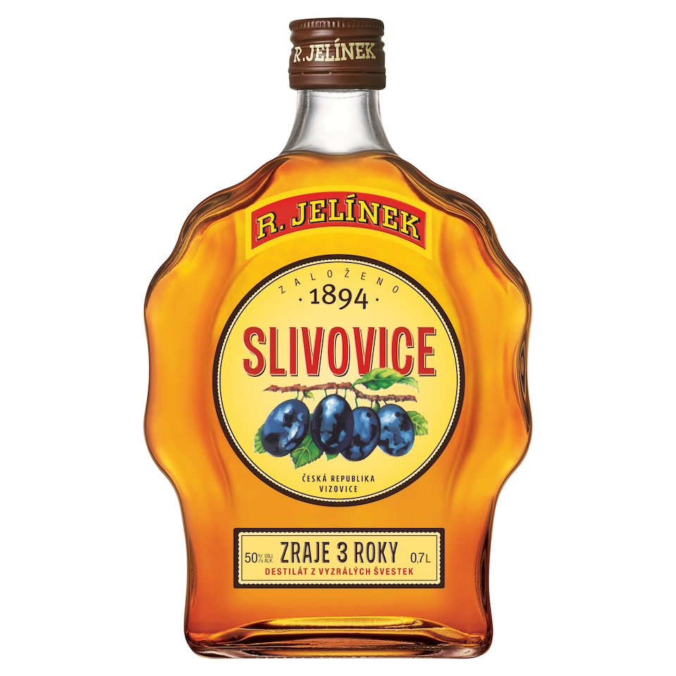 R. JELÍNEK Slivovice 50% 0,7 l