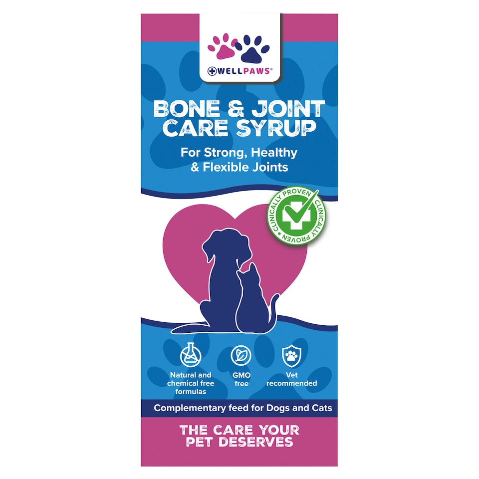 WellPaws Bone & Joint Care Syrup 300ml